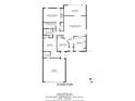 Detailed floor plan showcasing layout, dimensions, and room names for a comprehensive view of the home's structure at 1710 Curry Ave # 42, Nokomis, FL 34275