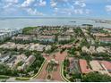 Aerial view of a beautiful community with waterfront access and lush greenery at 6002 Printery St # 103, Tampa, FL 33616