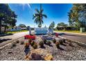 River Isles community entrance sign and landscaping at 4201 Neil Ln, Bradenton, FL 34208