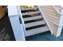 Exterior stairs leading to condo building at 138 Hunter Lake Dr # F, Oldsmar, FL 34677