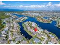 Property located in a waterfront community with a canal at 5316 Loon Nest Ct, Apollo Beach, FL 33572