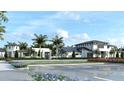 Community clubhouse with parking and landscaping at 11170 Livewell Ct, Venice, FL 34293