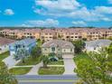 Two-story house in a neighborhood near the water at 1509 Riverside Dr, Tarpon Springs, FL 34689