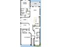 Open floor plan with 3 bedrooms, 2 baths, study, dining area, and lanai at 11826 Richmond Trl, Parrish, FL 34219