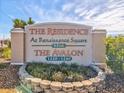 The Residence at Renaissance Square, Avalon condo community sign at 1216 S Missouri Ave # 317, Clearwater, FL 33756