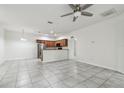 Bright kitchen with stainless steel appliances and granite countertops at 2632 River Preserve Ct, Bradenton, FL 34208