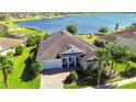 Stunning home on the lake with a large backyard and a beautiful view at 11521 Lake Lucaya Dr, Riverview, FL 33579