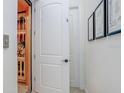 Modern entryway with elevator access and elegant decor at 1340 Bayshore Blvd # 407, Dunedin, FL 34698