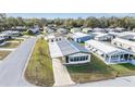 Aerial view of mobile home community at 35934 Verano Ln, Zephyrhills, FL 33541