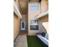 Townhouse entryway with interior access to the home at 3077 Branch, Clearwater, FL 33760