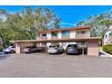 Covered carport parking spaces for residents at 511 Duxbury Ct # C, Safety Harbor, FL 34695