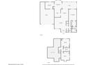 Two-story home floor plan, showing the layout of the rooms and their dimensions at 9649 Wilsky Blvd # 3, Tampa, FL 33615