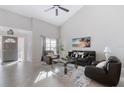 Bright living room featuring a comfy seating area and large windows at 9649 Wilsky Blvd # 3, Tampa, FL 33615