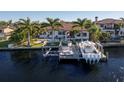 Waterfront property with boat lift and expansive backyard at 751 34Th Ne Ave, St Petersburg, FL 33704
