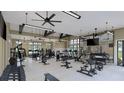 State-of-the-art fitness center with various equipment at 6690 Michael Favor Way, Wesley Chapel, FL 33545