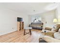 Spacious living room featuring light flooring and neutral decor at 10265 Gandy N Blvd # 1715, St Petersburg, FL 33702