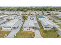 Aerial view of a 55+ community of manufactured homes at 36901 Kimela Ave, Zephyrhills, FL 33542
