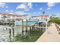 Two boat lifts available in this community at 19201 Vista Ln # C8, Indian Shores, FL 33785