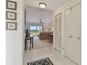 Light and airy entryway with views to living area and closet at 6181 Bahia Del Mar Blvd # 209, St Petersburg, FL 33715