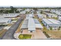 Bird's eye view of mobile home in a community setting at 37015 Sandra Ave, Zephyrhills, FL 33542