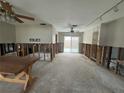 Open concept living area under renovation at 1644 Connecticut Ne Ave, St Petersburg, FL 33703
