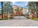 Gated entrance to Boca Sands, a prestigious waterfront community at 5301 Gulf Blvd # E202, St Pete Beach, FL 33706