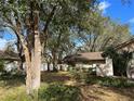 House exterior showcasing a side yard with lush landscaping at 6720 Drifting Sands Rd, Temple Terrace, FL 33617