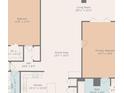 Floor plan showcasing a spacious condo layout with primary bedroom and living room at 5200 Brittany S Dr # 1204, St Petersburg, FL 33715