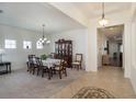 Formal dining room featuring a large table and a china cabinet at 315 19Th Nw St, Ruskin, FL 33570