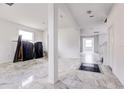 Bright entryway with marble floors and high ceilings at 2420 Allegheny Valley St, Ruskin, FL 33570