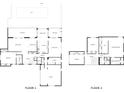 Two-story home floor plan, showing bedrooms, bathrooms, and living spaces at 2781 Westchester Dr S, Clearwater, FL 33761