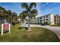 Condo building with palm trees and parking lot at 2700 Bayshore Blvd # 6308, Dunedin, FL 34698