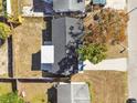 Housetop view showing the house and driveway at 4233 Oakfield Ave, Holiday, FL 34691