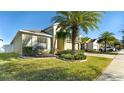 House exterior showcasing a two-story home with palm trees at 12410 Ballentrae Forest Dr, Riverview, FL 33579