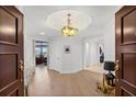 Bright and spacious entryway with hardwood floors at 100 Beach Ne Dr # 1501, St Petersburg, FL 33701