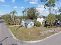 Single-story home view from the corner at 1701 Mississippi Ne Ave, St Petersburg, FL 33703