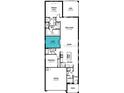 Single-story home floor plan with 2 bedrooms, study, and open concept living at 17777 Solstice Ave, Venice, FL 34293