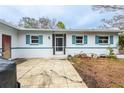 Back patio with access to the backyard at 2744 45Th S St, Gulfport, FL 33711