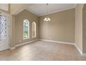 Spacious dining area with neutral walls and tile flooring at 32202 Summerglade Dr, Wesley Chapel, FL 33545