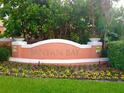 Banyan Bay community entrance sign with landscaping at 130 Banyan Bay Dr, St Petersburg, FL 33705