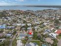 Aerial view showing home's location and neighborhood at 5084 42Nd S St, St Petersburg, FL 33711