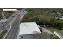 Aerial view of a lot located at 607 W Hillsborough Ave at 5414 N River Shore Dr, Tampa, FL 33603