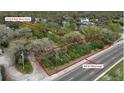 Aerial view of land located at 509 W Hillsbourough Ave and 5414 N River Shore Dr at 5414 N River Shore Dr, Tampa, FL 33603