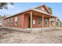 Under construction home with a side porch at 2363 4Th S Ave, St Petersburg, FL 33712