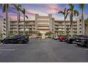 Building exterior, featuring parking and entrance at 6085 Bahia Del Mar Cir # 272, St Petersburg, FL 33715