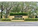 Community entrance sign for Village Centre at 14003 Citrus Crest Cir, Tampa, FL 33625