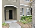 Private entrance to townhome with walkway at 14003 Citrus Crest Cir, Tampa, FL 33625