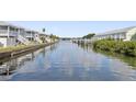 Waterway view with boats and waterfront homes at 5012 Starfish Se Dr # C, St Petersburg, FL 33705