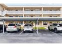 Covered parking area with ample space for residents' vehicles at 4920 Locust Ne St # 116, St Petersburg, FL 33703