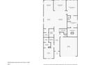 Two-story home floor plan with four bedrooms and a screened patio at 22294 Storybook Cabin Way, Land O Lakes, FL 34637